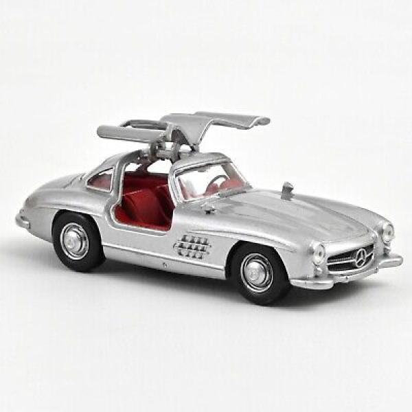 1:43 Mercedes Benz 300 SL 1954 Silber Jet-PKW